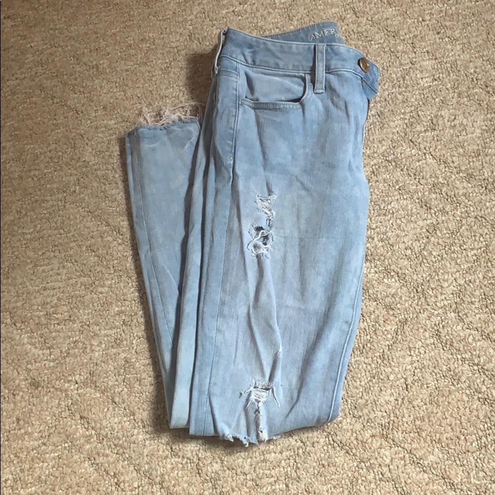 Lightly used American eagles jeans